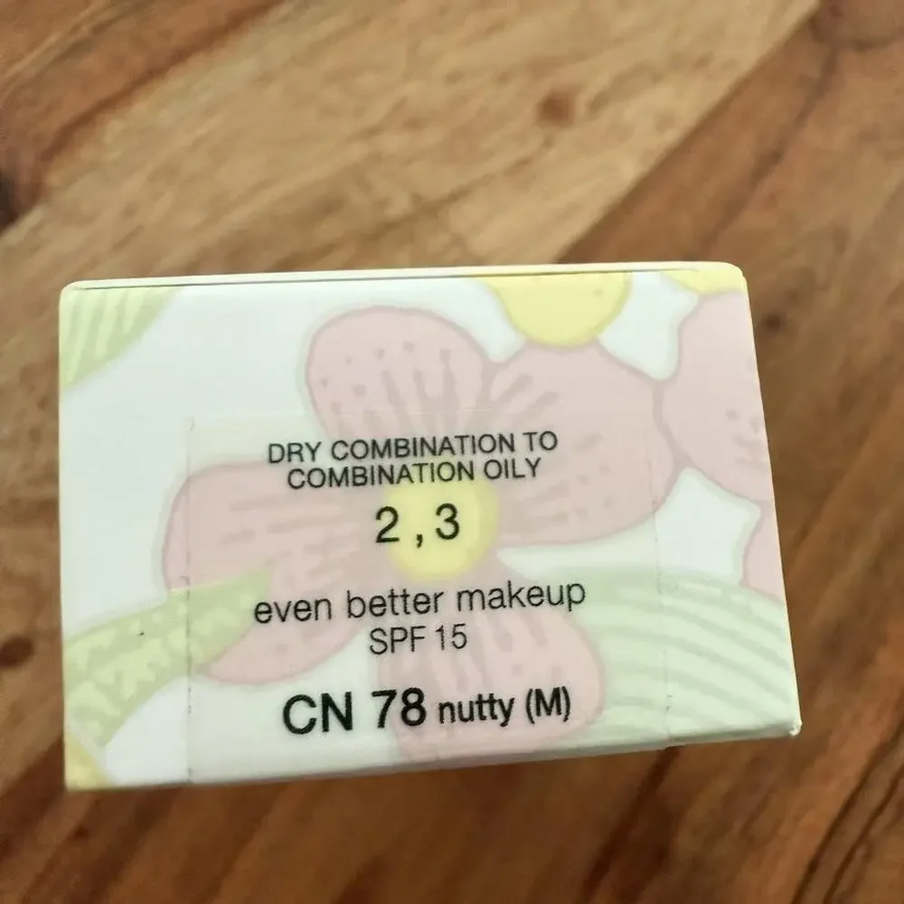Clinique Even Better Makeup SPF 15 CN 78‎ Nutty Medium 1 Oz Foundation New